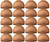 Teenitor Wig Caps, 20 Pack Stretchy Nylon Skin Tone Wig Application Caps for Women and Men - Brown