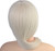 24" Cosmetology Makeup Face Painting Mannequin Manikin Heads with Hair,Salon Styling Practice Braiding Doll Head- Synthetic Hair -Blonde Color