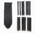 SWACC Women 22 Inches Straight Full Head 7 Separate Pieces Heat Resistance Synthetic Hair Clip in Hair Extensions (1B-Off Black)