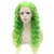 Two Tone Green Curly Lace Front Synthetic Wig Natural Stylish Fiber Green Curly Wig At Mxangel