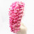 MX angel Mxangel Long Spirial Curl Heat Resistant Synthetic Lace Front Two Tone Curly Pink Wig