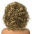 Wiginway Women Short Curly Heat Resistant Synthetic Hair Wigs Big Curly Dark Blonde Fashion Wigs 8 Inch
