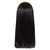 ColorGround Long Straight Black Natural Cosplay Wig for Halloween (Black)