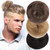 Clip On Instant Man Bun (Black)