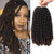 12 inch Spring Twist Crochet Braids Hair for Butterfly Locs Bomb Twist Crochet Hair Beyond Beauty Ombre Colors Synthetic Fluffy Hair Extension 3 Pack