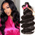 Nadula Hair 12A Brazilian Body Wave Virgin Human Hair 3 Bundles 16 18 20, 100% Unprocessed Brazilian Wavy Human Hair Weave Extensions for Black Women