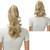 CAISHA 2 IN 1 Ponytail 12" Or 14" Hairpiece Clip On Extension Voluminous Wavy Blonde Mix H306