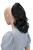 CAISHA 14" Wavy Clip On Ponytail With Butterfly Clip Hairpiece Heat-resistant Synthetic Fibres Natural Black H130