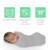 SwaddleMe by Ingenuity Compression Baby Swaddle Pod, Two-Way Zipper for Easy Diaper Changes, Improves Sleep & Calms Startle Reflex, 0-2 Months, 1.0 T