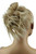 CAISHA XXL Hairpiece Scrunchie Updo Voluminous Slightly Wavy Messy Bun Blonde Mix G13F