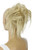 CAISHA XXL Hairpiece Scrunchie Updo Voluminous Slightly Wavy Messy Bun Light Blonde Mix G22F