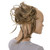 CAISHA Jumbo Scrunchie Braided Updo Wavy Messy Bun Hairpiece Brown Mix G6D