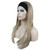 Aimole Long Straight 3/4 Women's Wigs Hair Piece Synthetic Hair with Black Headband (H16-613)