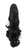 OneDor 20" Curly Synthetic Clip In Claw Drawstring Ponytail Hair Extension Synthetic Hairpiece 190g with a jaw/claw clip (1#-Black)