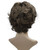 Wiginway Short Layered Shaggy Wavy Wigs Full Synthetic Bob Capless Wigs for White Women Brown Highlights