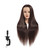 Training Head 26"-28" Mannequin Head Hair Styling Manikin Cosmetology Doll Head Synthetic Fiber Hair Hairdressing Training Model Free Clamp (1711D042