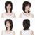 Aimole Soft Shaggy Layered Medium Length Classic Cap Synthetic Women Wigs Chestnut Brown (6 Chestnut Brown)