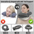 BUYUE Travel Neck Pillows for Airplanes, 360° Head Support Sleep for Long Flight, Skin-Friendly & Breathable, Kit with 3D Contoured Eye Mask, Earplug