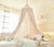 Mengersi Bed Canopy for Girls,Ruffled Canopy Bed Curtains Kids Canopy for Girls Room,Hanging Canopy Princess Play Tent for Reading Nook Play Room Dec