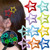 Colorful Luminous Star Hair Clips for Girls Small Hair Clips for Kids Glow in The Dark Stars Hairclips Star Clips for Hair Barrettes Metal Hair Clip
