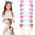 ZIRICHER Cat Ears Headband For Girls Women Glitter Cat Headbands,Transparent Quicksand Sequin Cat Headband Cute Kitten Ear Hairband For Kids Toddler