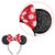 Eisyaa Mouse Ears Bow Headbands, Sequin Polka Dot Minnie Ears Headband (Polka Dot, Medium)
