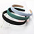 Cuizhiyu Solid Simple Headbands for Women 0.7inch Plain Soft Cloth Head Band No Slip Fashion Girls Pink Hair Bands Cute Hair Hoops hair Accessories P