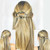 Camila Paris CP2802 French Hair Barrette Clip for Women, Handmade, Flow, Slide-in Metal-Free Closure, Strong Hold Grip Hair Clips for Girls, No Slip