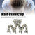 Hair Claw Clips, Elegant Hair Jaw Clamp Simple Hair Catch Barrettes Hair Styling Accessories for Thin or Thick Hair, Face Washing Makeup(Leopard)