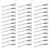 60 Pcs Alligator Curl Clips, Bantoye 3 Inch Flat Single Prong Clips Hair Accessories for Hair Styling, Coloring, Silver