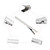 60 Pcs Alligator Curl Clips, Bantoye 3 Inch Flat Single Prong Clips Hair Accessories for Hair Styling, Coloring, Silver
