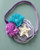 JustMyDress Starfish Bow Headband Hair Clips Pin Hair Bow Band Baby Girls Mermaid Headband JBC27 (-Purple Flower)