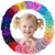Baby Hair Ties for Girls - 200Pcs Small 1" Elastic Toddler Hair Ties Ponytail Holders Hair Tie for Baby Girls Infants Kids Hair Accessories (Color A)