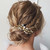 JAKAWIN Wedding Hair Accessories Bridal Hair Pin Pearl Hair Clip Bride Hair Piece for Women HP179 (2 Gold)