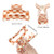 Paderison Checkered Multicolored Rectangle Y2K Hair Barrettes and Claw Clips - 6 Pcs Strong Hold Hair Accessories for Thin & Thick Hair