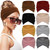 Sefiinh Wide Headbands For Women Fashion knot Headband Boho Head Bands Womens Hair Band Turban Workout Accessories 8 Pack