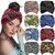 Sefiinh Boho Extra Wide Headbands For Women 7'' Large Headband Twist Head Bands Women's Hair Band Stretchy Turban Styling Accessories 8 Pack