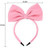 MXXGMYJ Women Big Bows Headbands Bow Headband Hairbands for Women Girls Bow Hair Hoop Birthday Halloween Christmas Party Costume Accessories Gifts Pi