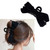 RFTWXHPN Black Velvet Hair Bow Claw Clip for Women Girls Bowknot Hair Claw Jaw Clips Barrettes for Thick Thin Hair Nonslip Bows Claws Clamps Hair Cli