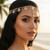 Unsutuo Hair Jewelry Head Chain Wedding Bohemian Floral Headband Elastic for Women