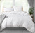 Utopia Bedding Duvet Cover Queen Size - 3 Piece with Zipper Closure - 1 Comforter Cover 90X90 Inches & 2 Pillow Shams 20X26 Inches (White) Comforter