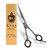 Professional Hair Cutting Scissors - Krisp Shave Japanese Stainless Steel Salon Barber Scissor (7 inch Inch) - Shears for Men's Beard Mustache Women