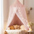 little dove Bed Canopy with Star Lights, Double Layer Canopy for Bed, Princess Play Tent for Girls Room, Breathable Bed Curtain for Children Reading