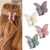 Canitor Butterfly Hair Accessories - 2.7" Claw Clips for Women, Matte Medium Hair Clips for Thick or Thin Hair, Cute Girls' Hair Clips
