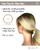 Heliums Thin Hair Elastics - Copper - 2mm Ties for Thin Hair, 1.75 Inch, Medium Hold No Damage Ponytail Holders - 40 Count