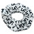 Lacrosse Scrunchie, Girls Lacrosse Hair Accessories, Lacrosse No Crease Premium White Lax Velvet Hair Scrunchies