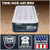 Pittman Outdoors - Black 18" Luxury Double High Twin Air Mattress with Built in Pump - Premium Comfort Twin Size Blow up Mattress - 300lb Capacity -