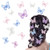 WILLBOND 18 Pcs Butterfly Hair Clip Lace Bows Double-sided Embroidery Butterfly Hair Barrettes Accessories for Women Wedding Birthday Party Favors De