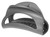 France Luxe Large Cutout Curve Claw Clip - Matte Graphite
