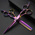 6/7/8 inch Cutting Thinning Styling Tool Rainbow Hair Scissors Professional Hairdresser Hairdresser Scissors Set (6-inch 2pc)
